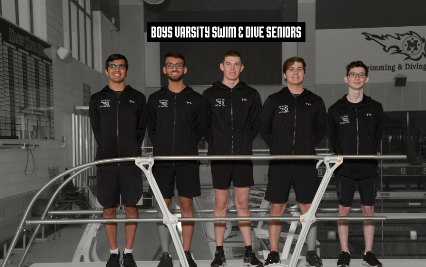 senior boy swimmers